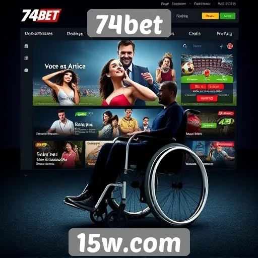 Acessibilidade do site 74bet é avaliada por especialistas